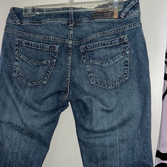 Vtg~Z Cavaricci Jeans~Select Brand~ Denim Crop Pants~Size 9 - Picture 10 of 14